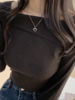 [여리함best] 프롬 언발넥 오프숄더 긴팔티셔츠 t - 3color